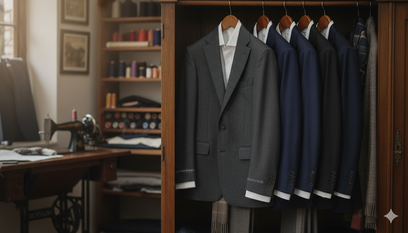 Finished tailored garments